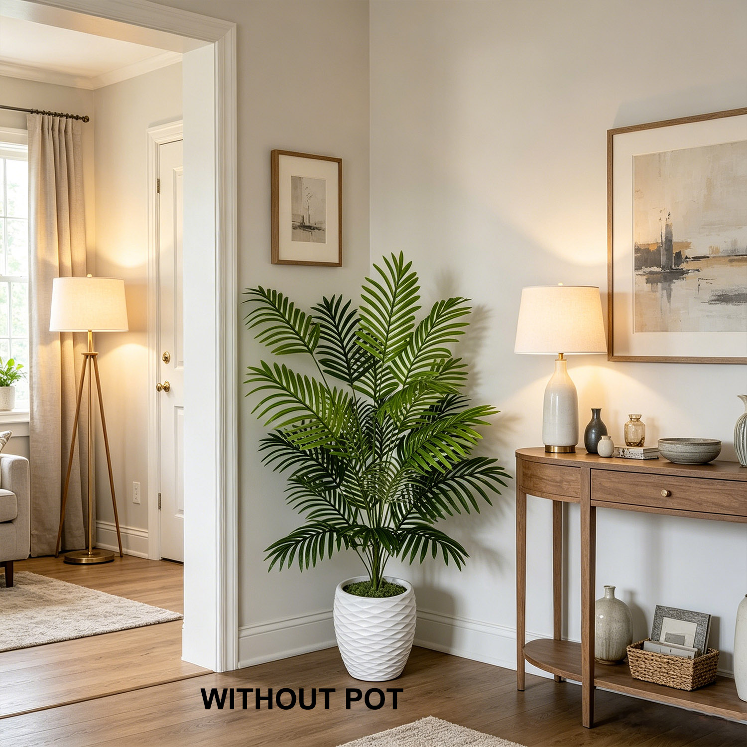 Dracaena Marginata - 65-125CM人工ヤシの木の枝、リアルな感触のフェイクプラント、屋内外用、家の装飾、結婚式、リビングルームの装飾に最適