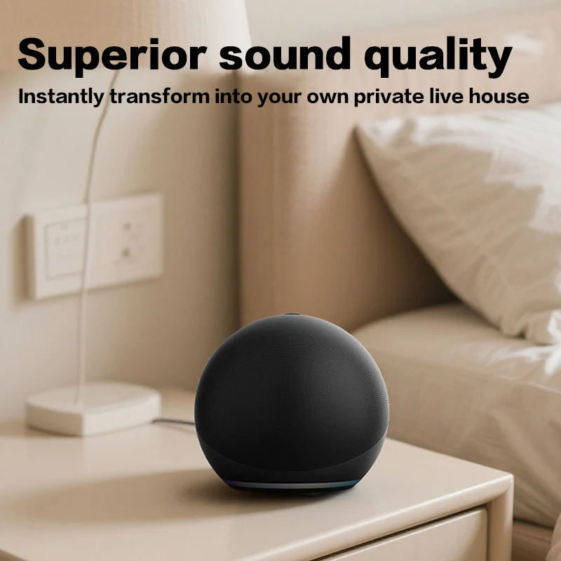 小型Bluetoothスピーカー Echo Dot 第5世代 - Amazon Speaker Echo Pop のレビューと価格
