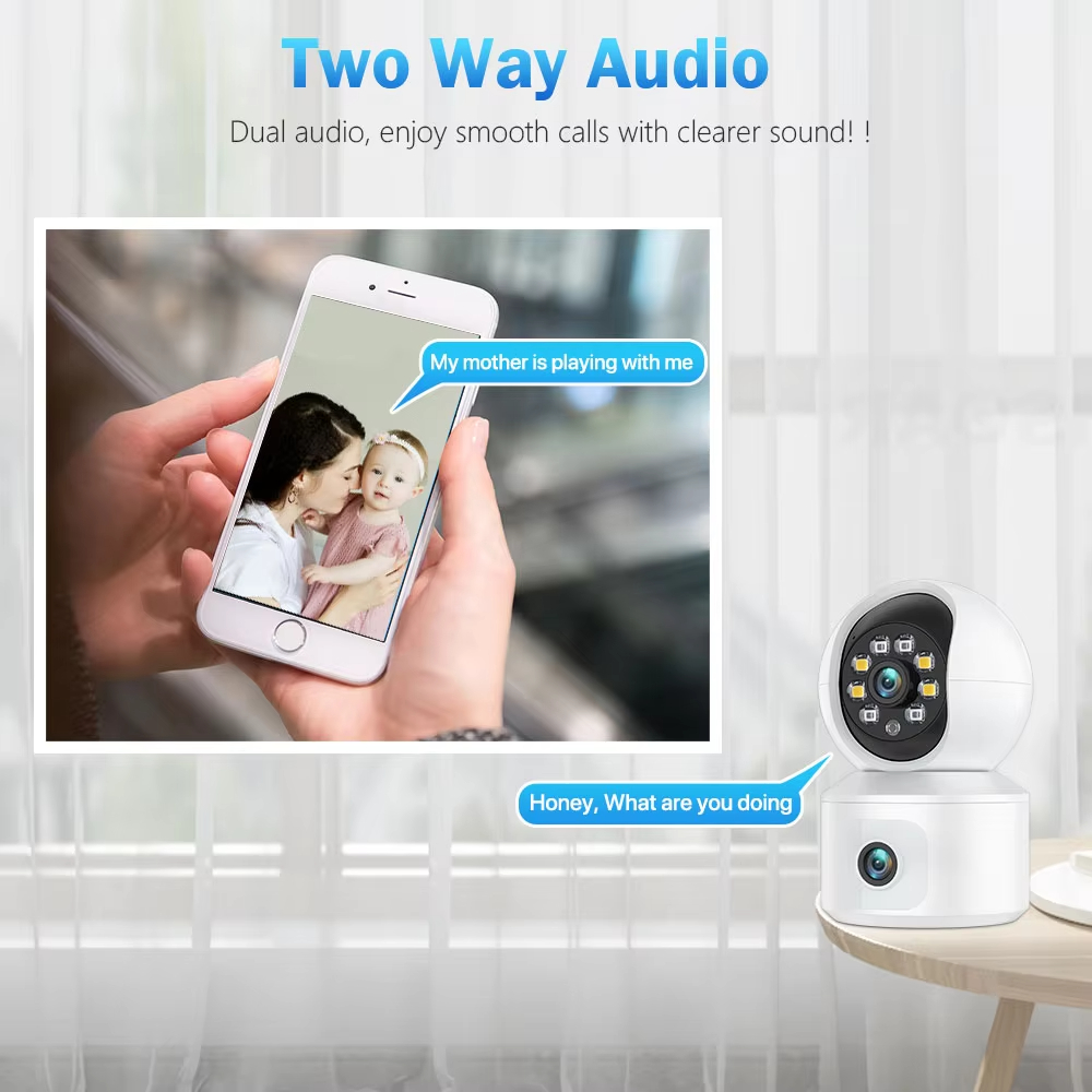 6MP ICSEE WiFi IPカメラ デュアルレンズ デ - Eufy Camera E220 のレビューと価格